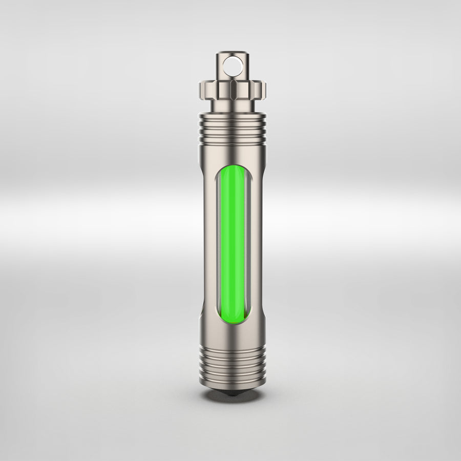 Titanium Keychain Glow Fob V3
