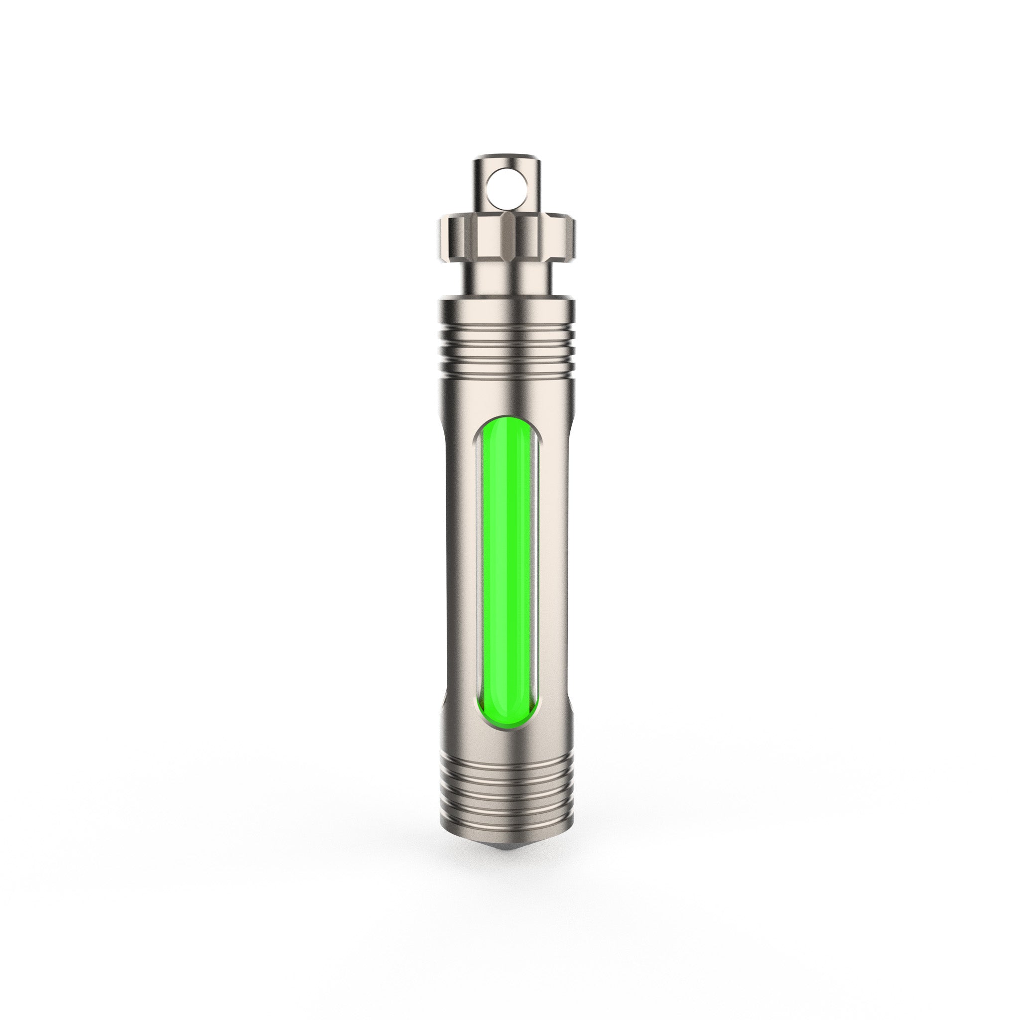 Titanium Keychain Glow Fob