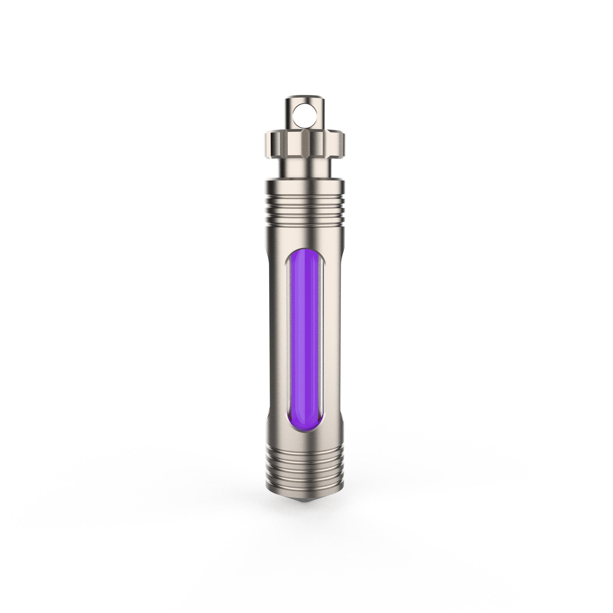 Titanium Keychain Glow Fob