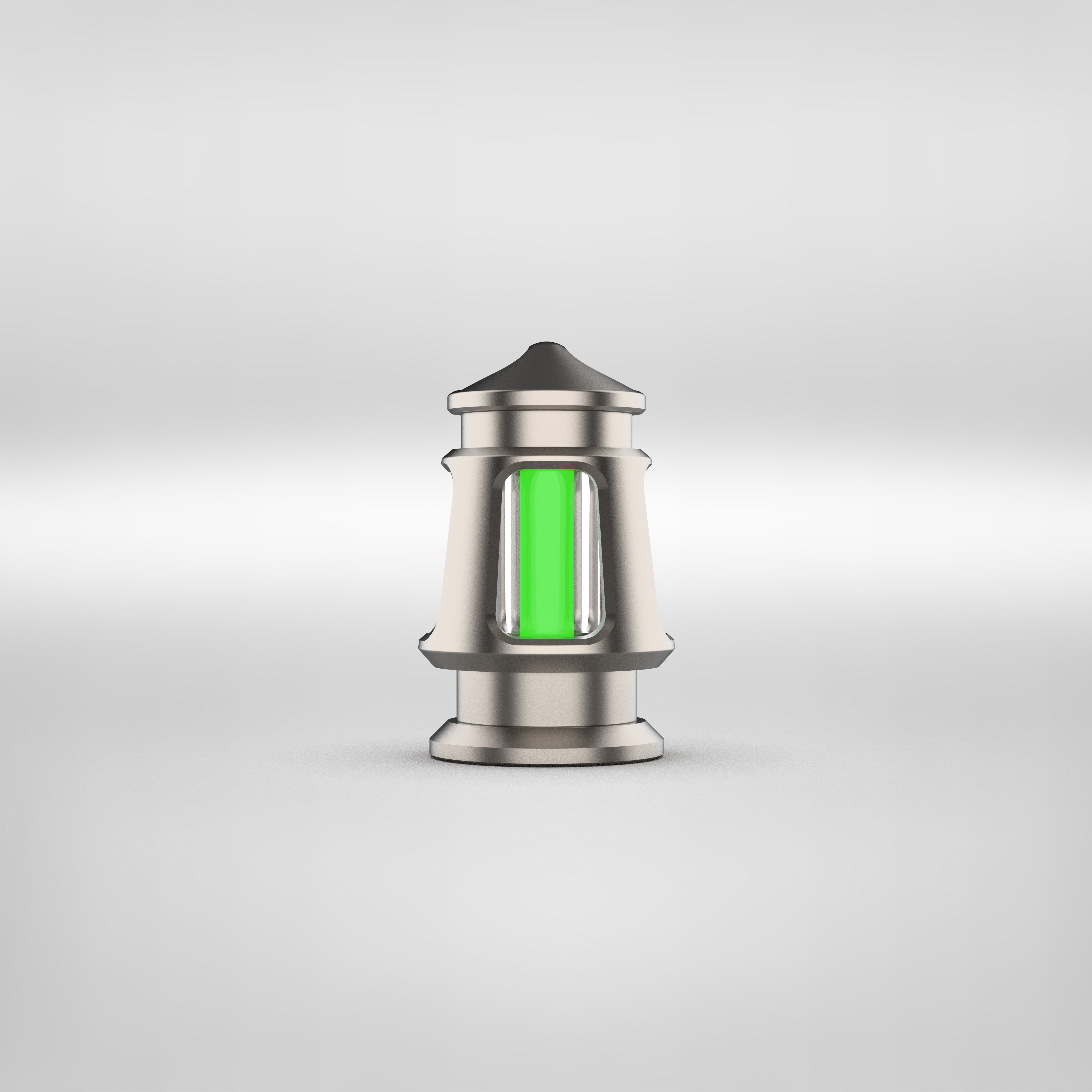 Titanium Lantern Glow Fob