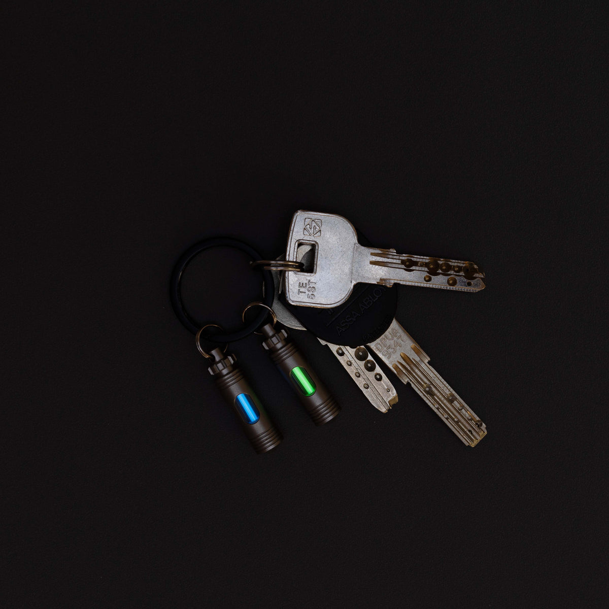 Titanium Spike Glow Fob