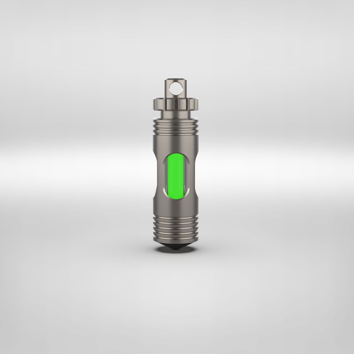 Titanium Spike Glow Fob