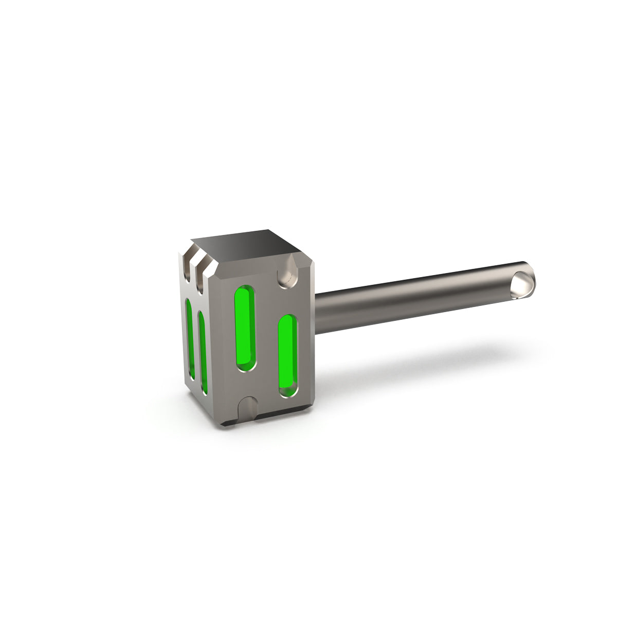 Titanium Thunder Hammer Keychain Glow Fob