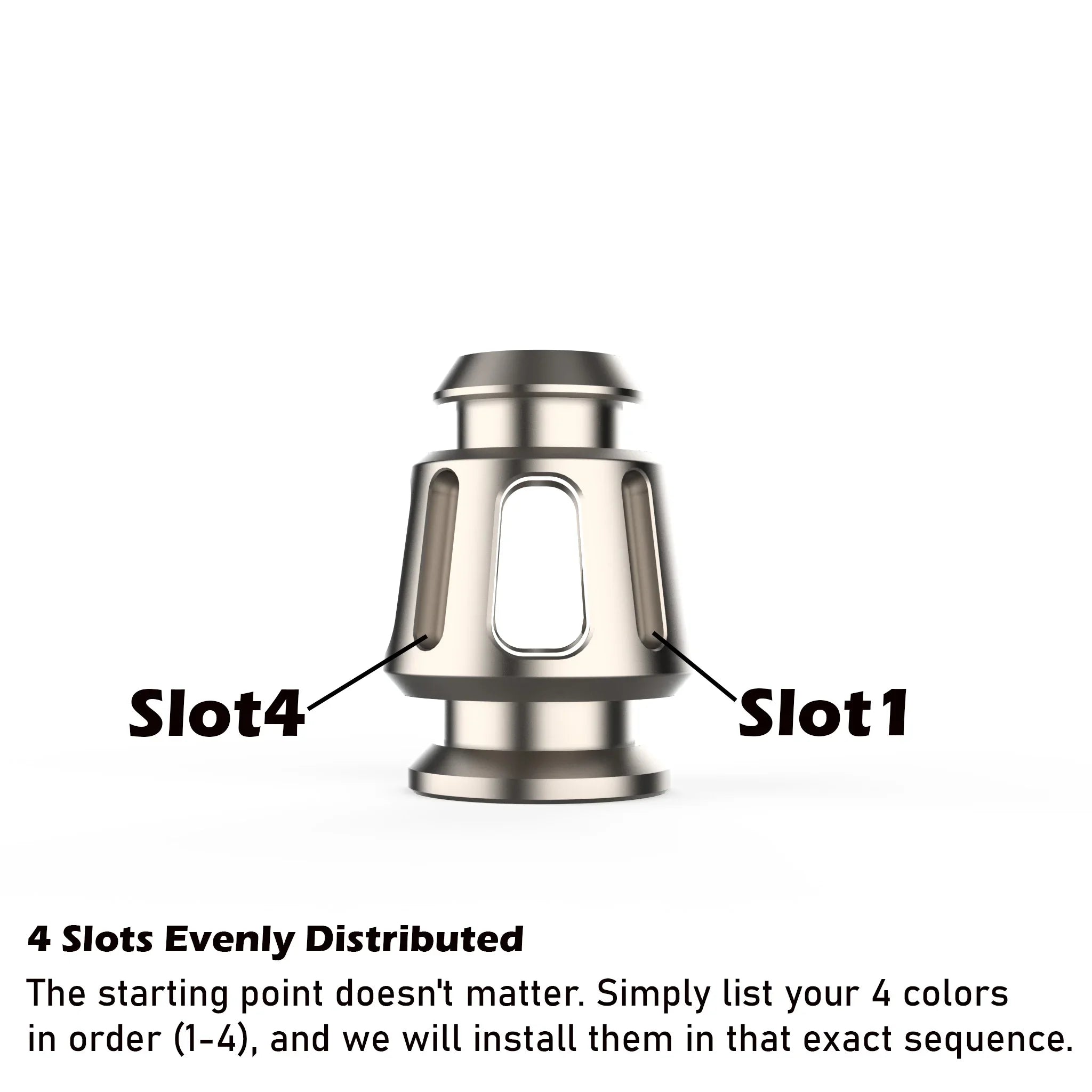 Titanium Lantern Tritium Bead