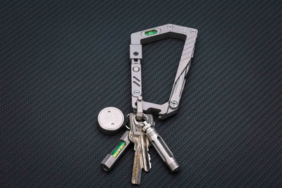 Titanium Keychain Glow Fob V3