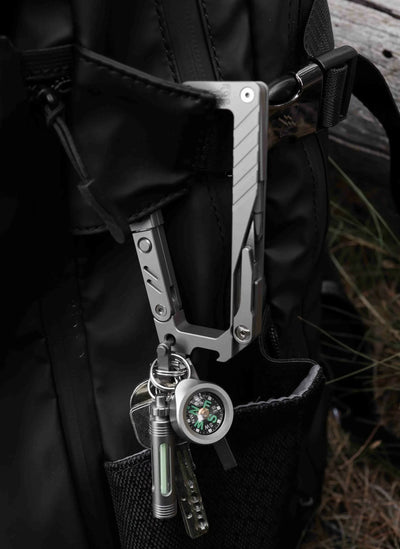 Titanium Keychain Glow Fob V3