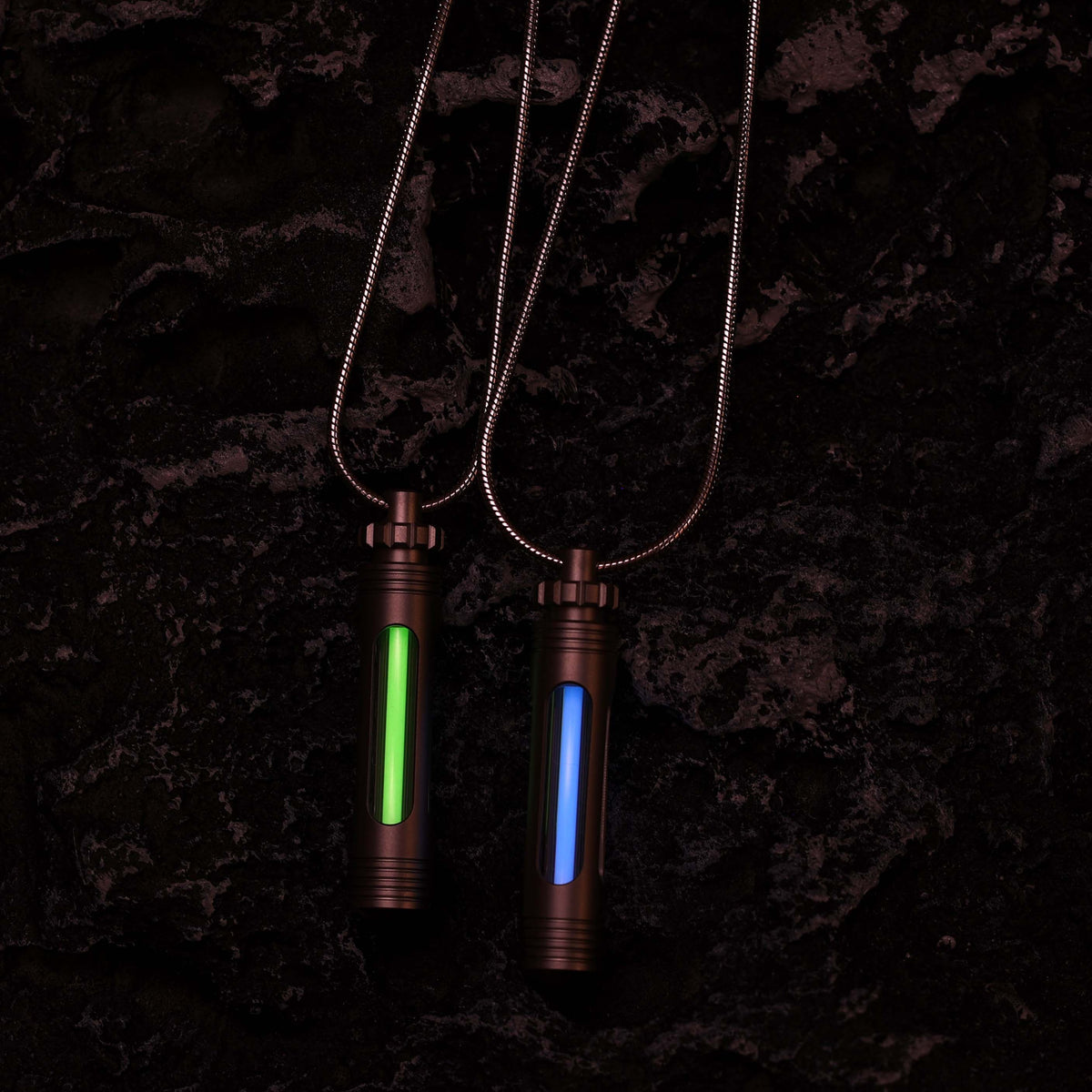 Titanium Keychain Glow Fob V3