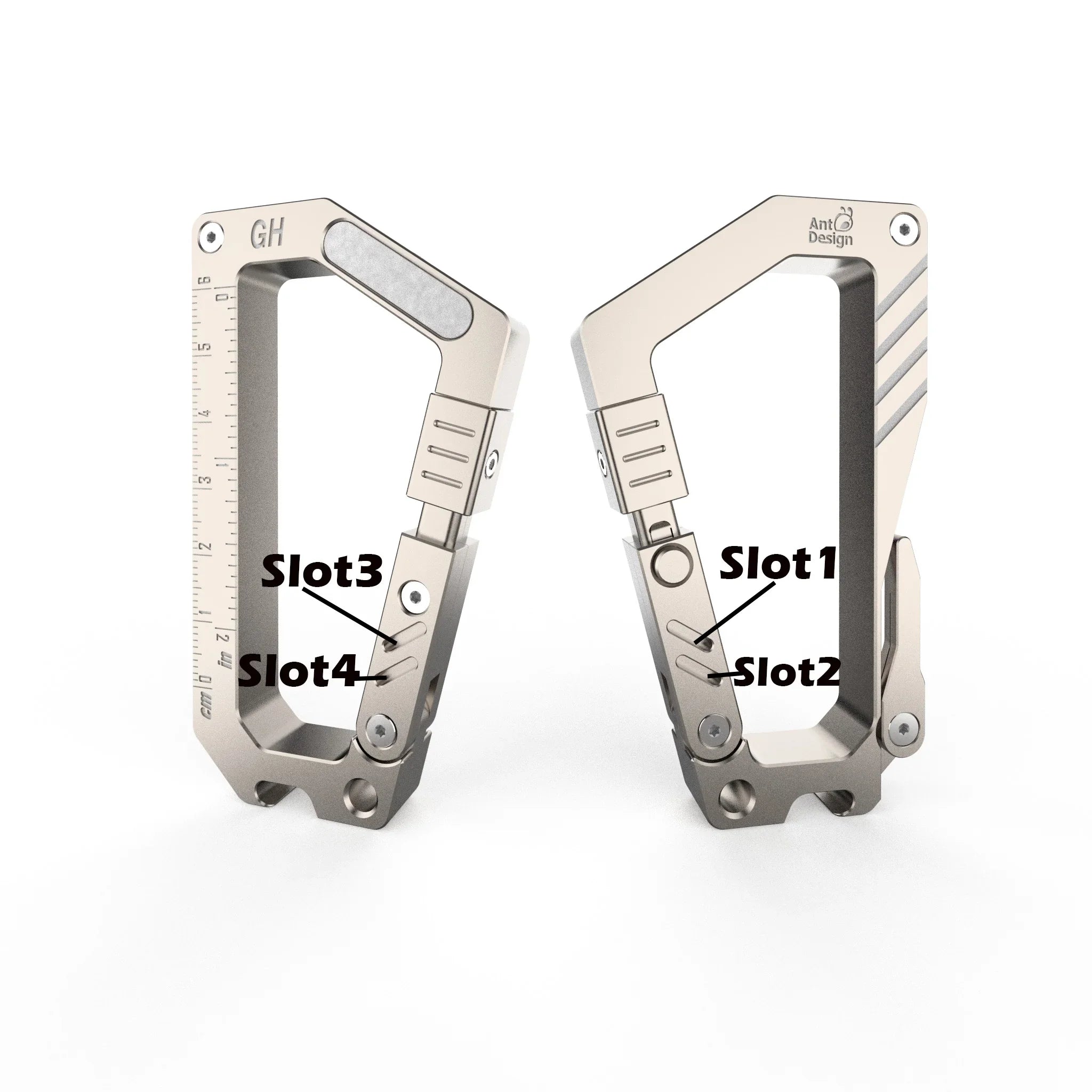 GH CARABINER Titanium Multi-Tool | Antdesign