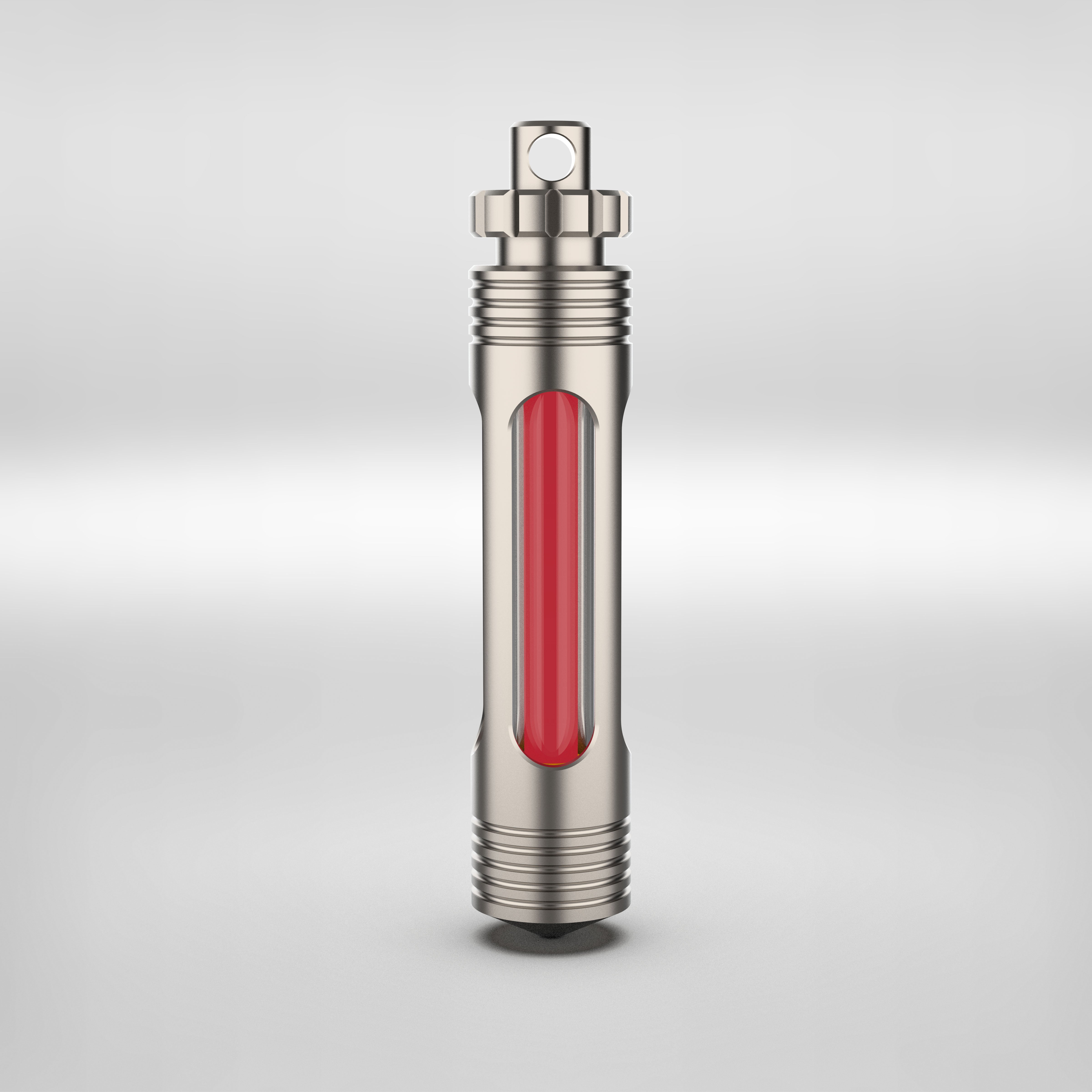 Titanium Keychain Glow Fob V3