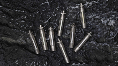 Titanium Keychain Glow Fob V3
