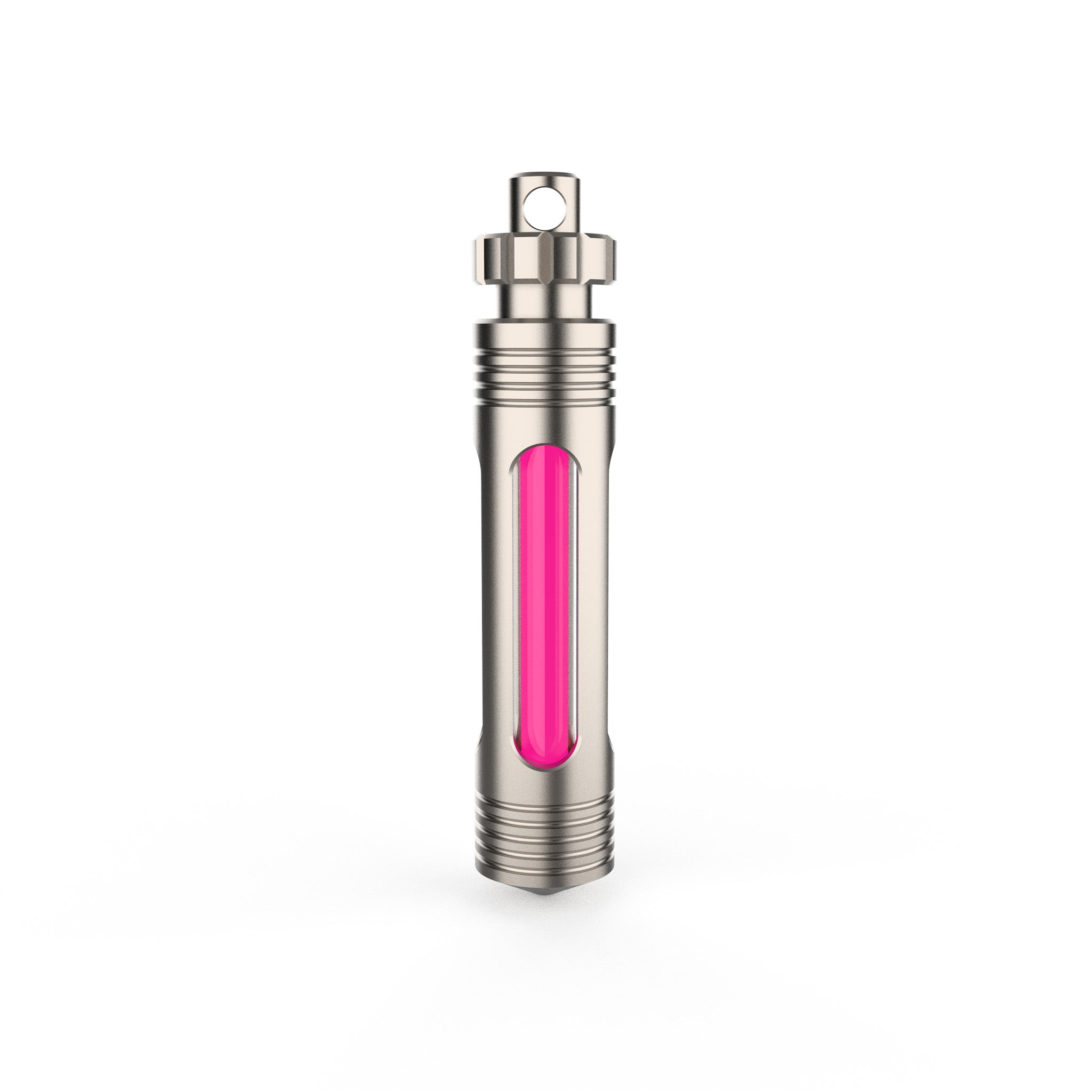 Titanium Keychain Glow Fob