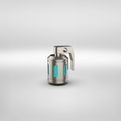 Titanium Grenade Keychain Glow Fob V2