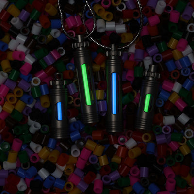 Titanium Keychain Glow Fob V3