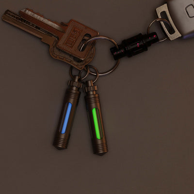 Titanium Keychain Glow Fob V3