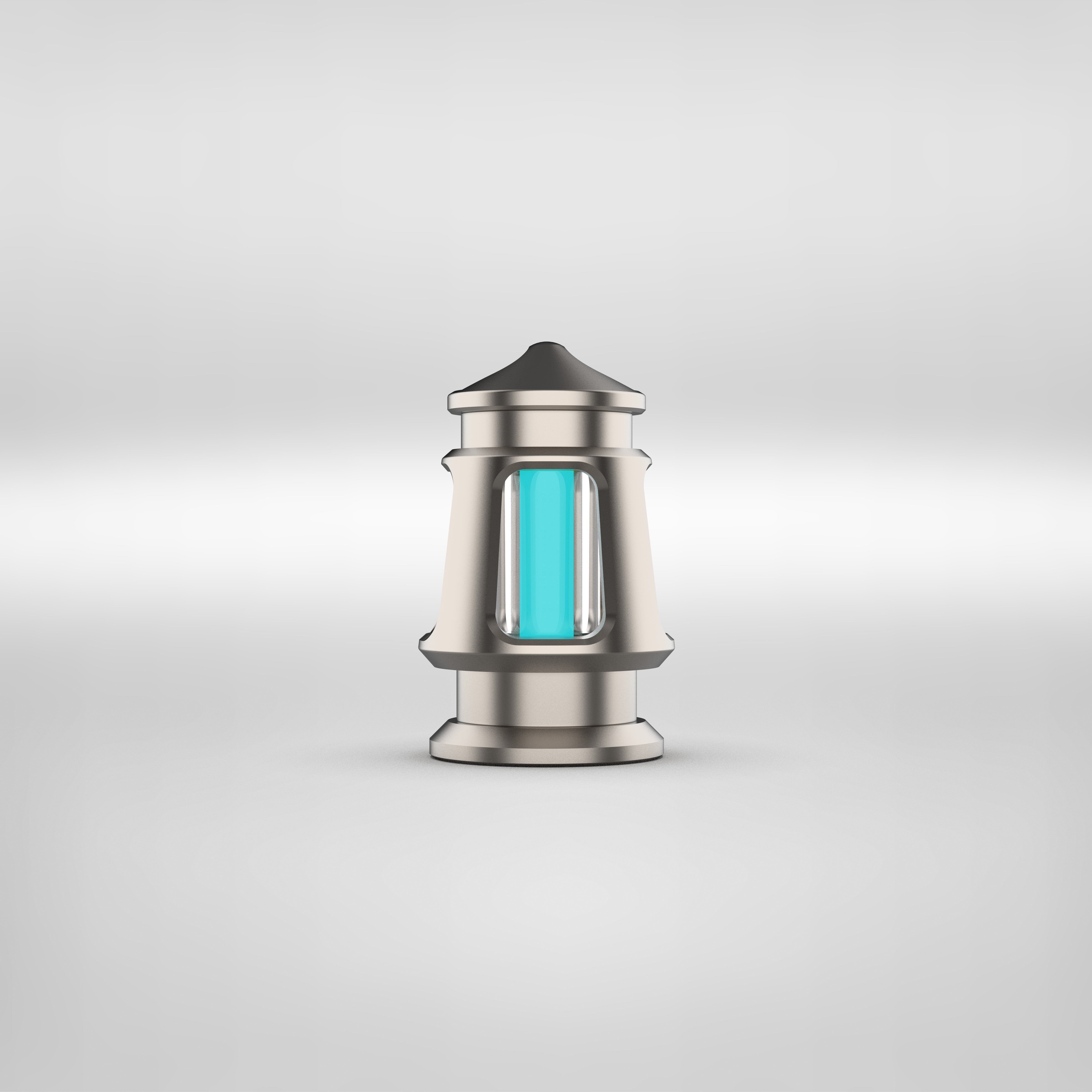 Titanium Lantern Glow Fob