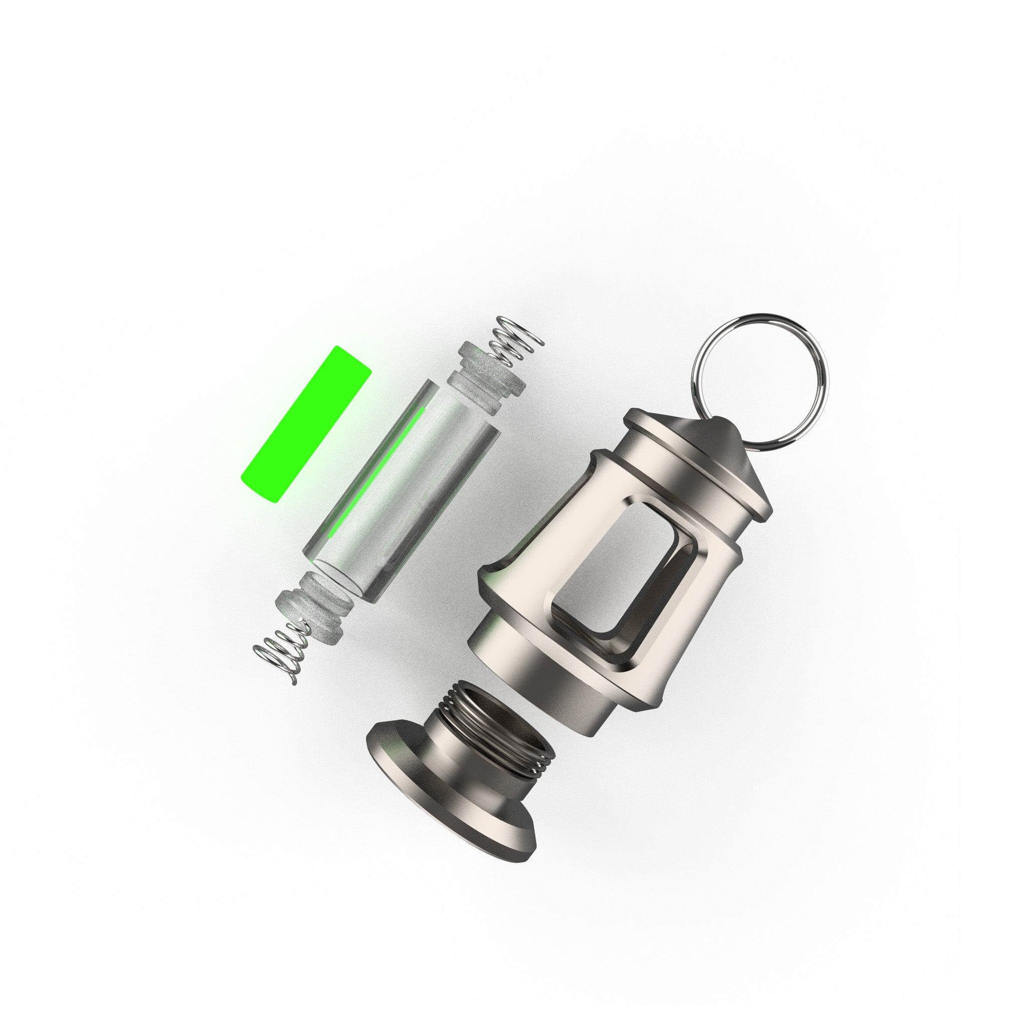 Replacement glass tube for the Tritium Glow-Fobs