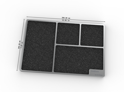 GridDock Desk Tray